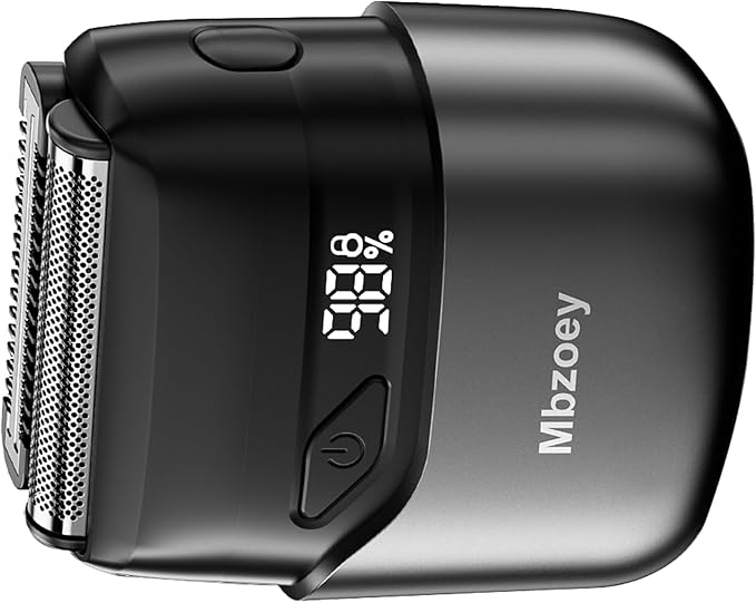 Mini Electric Razor for Man: Electric Foil Shavers for face - IPX7 Waterproof Cordless