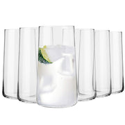 Tall Water Glasses, Set of 6, 18.3 oz, Avant-Garde Collection