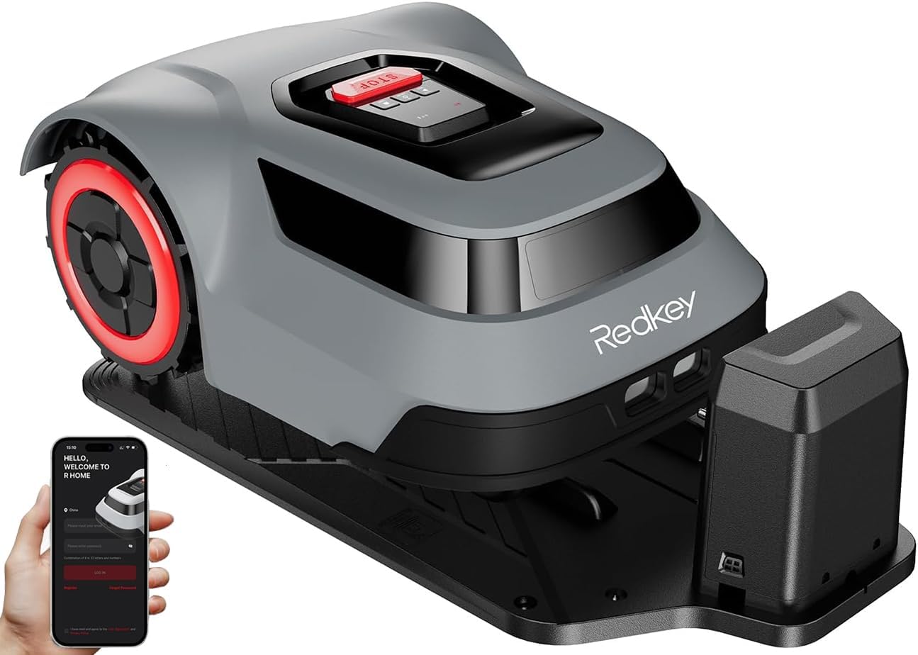 MGC1000 Robot Lawn Mower with 590ft Boundary Wires for 0.25 Acre (1/4 Acre)