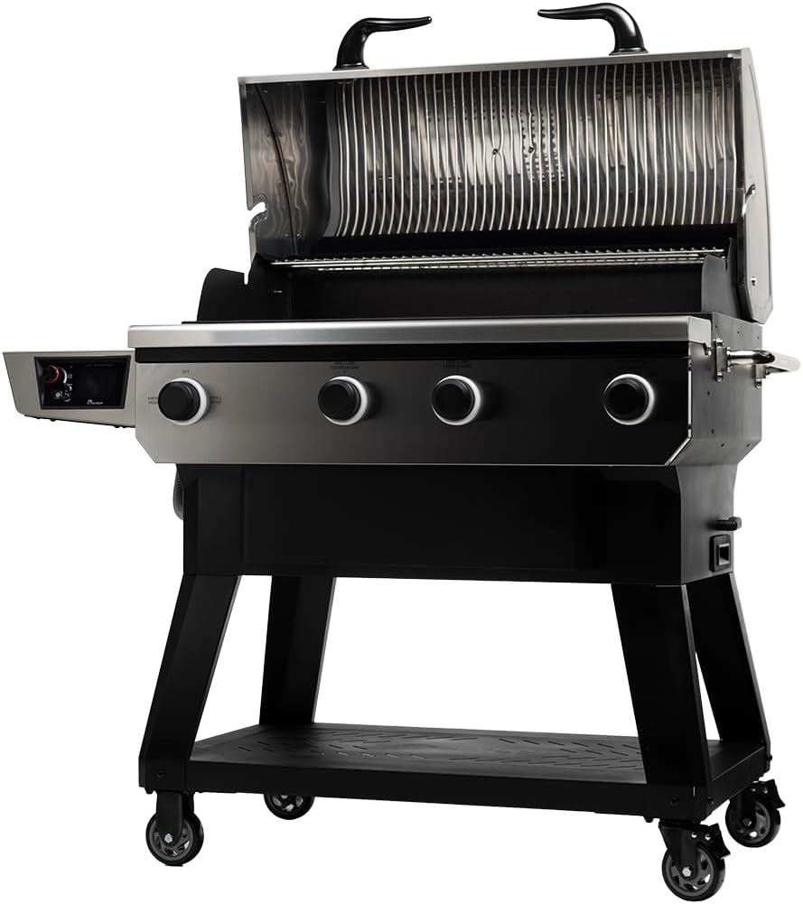 X-Fire Pro 825 Wood Pellet Smoker Grill, Wi-Fi Electric Pellet Grills, Dual Cooking Modes