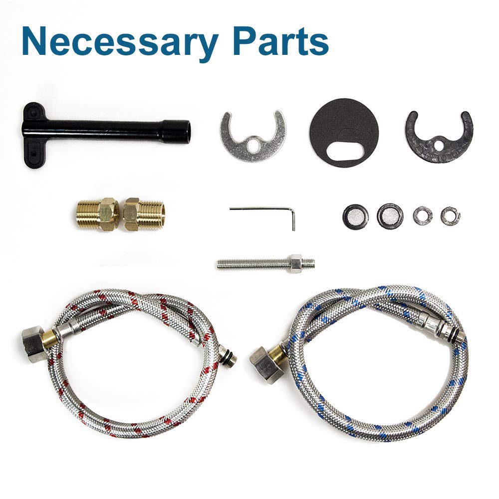 Automatic Touchless Bathroom Sink Faucet Sensor Motion Activated Commercial Hands Free Single Tap Temperature Control Adjustable Handle Auto Basin Brass Faucets for Home Vanity Chrome Polished Finish