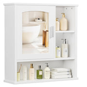 Bathroom Wall Cabinet with Mirror, Wall Mounted Medicine Cabinets