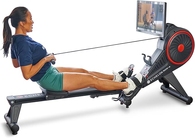 Row-S Smart Rower – Foldable Rowing Machine for Total Body Low-Impact Workout