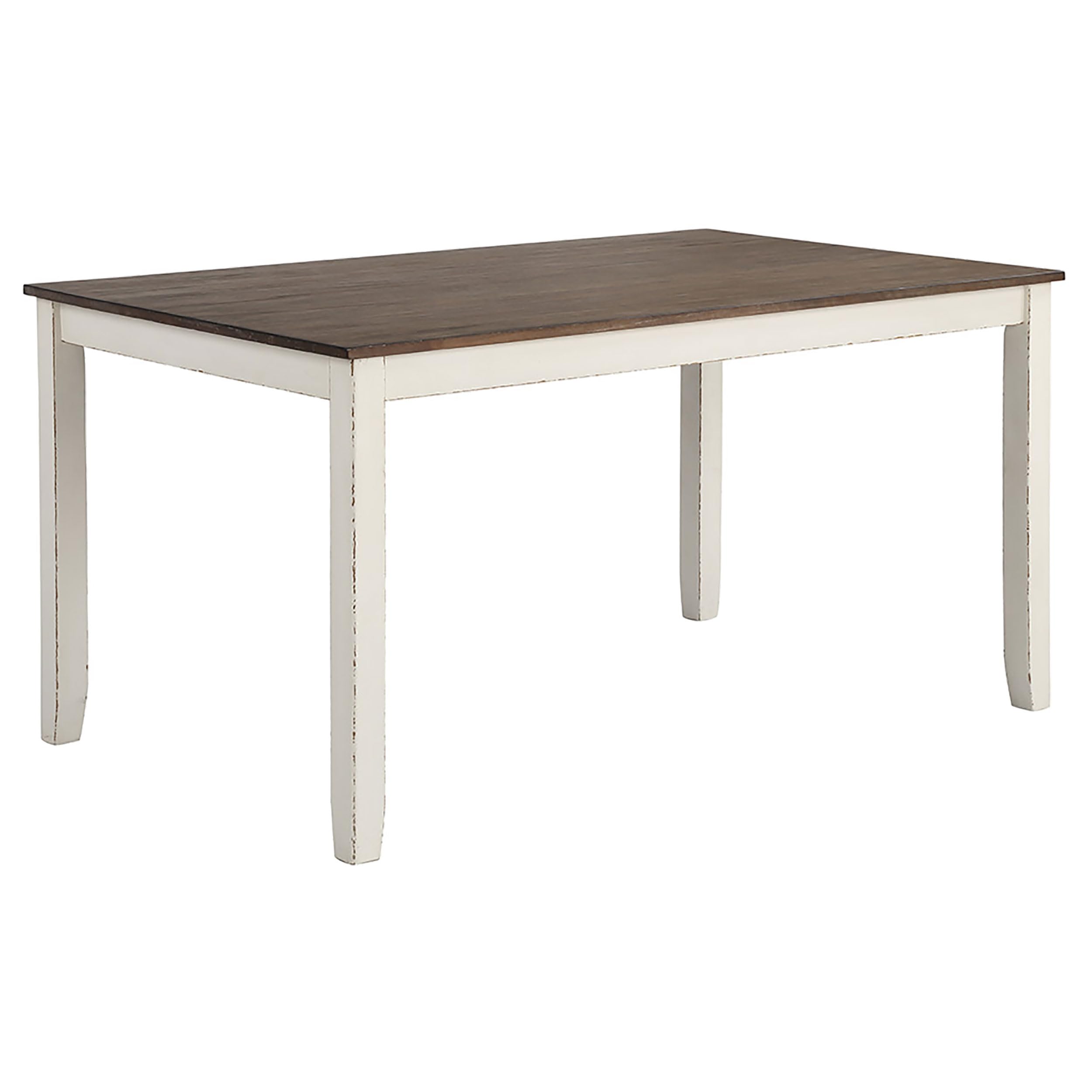 Fortress - Wood - 7-Piece Rectangular Dining Table Set – Farmhouse Style