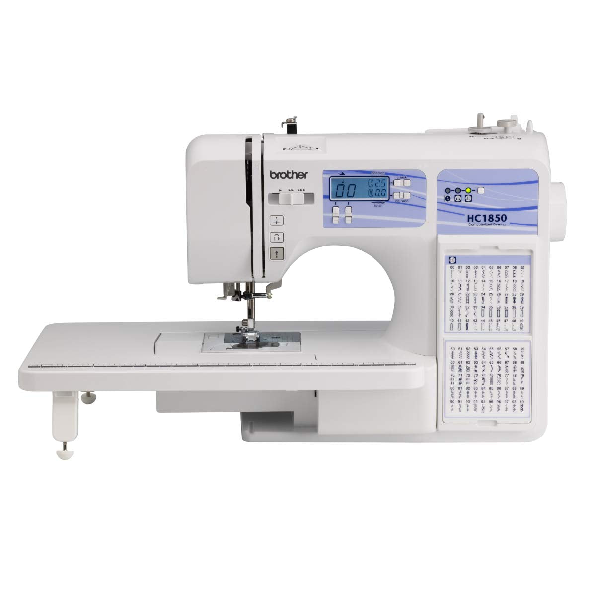 Sewing and Quilting Machine, 185 Built-in Stitches, LCD Display