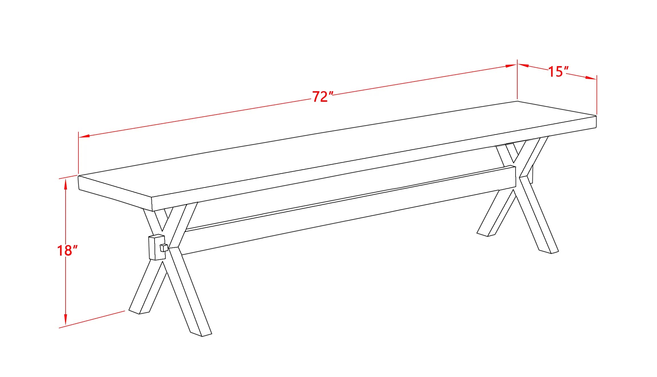 X727VE703-6 6 Piece Dining Room Table Set Contains a Rectangle Kitchen Table