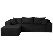 Cloud Sectional Couch with L-Shape Chaise,Modern Modular Sofa with Deep Seat