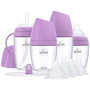 Bottle Feeding Bundle by Quark - Baby Bottle Set with Baby Bottles for Breastfed