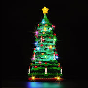 Upgraded Led Light Kit Compatible with Lego Christmas Tree Building Set, Lights Decoration