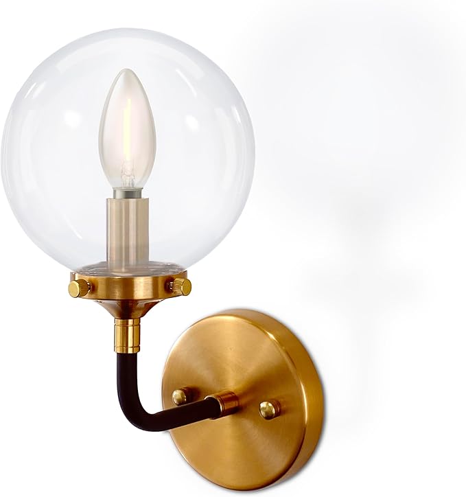 Home Boudreaux Vanity Light - 2-Light in Matte White Finish, with Clear Glass