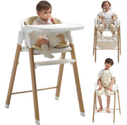 Chair for Babies and Toddlers Adjustable Foldable Convertible 5 Point Harness