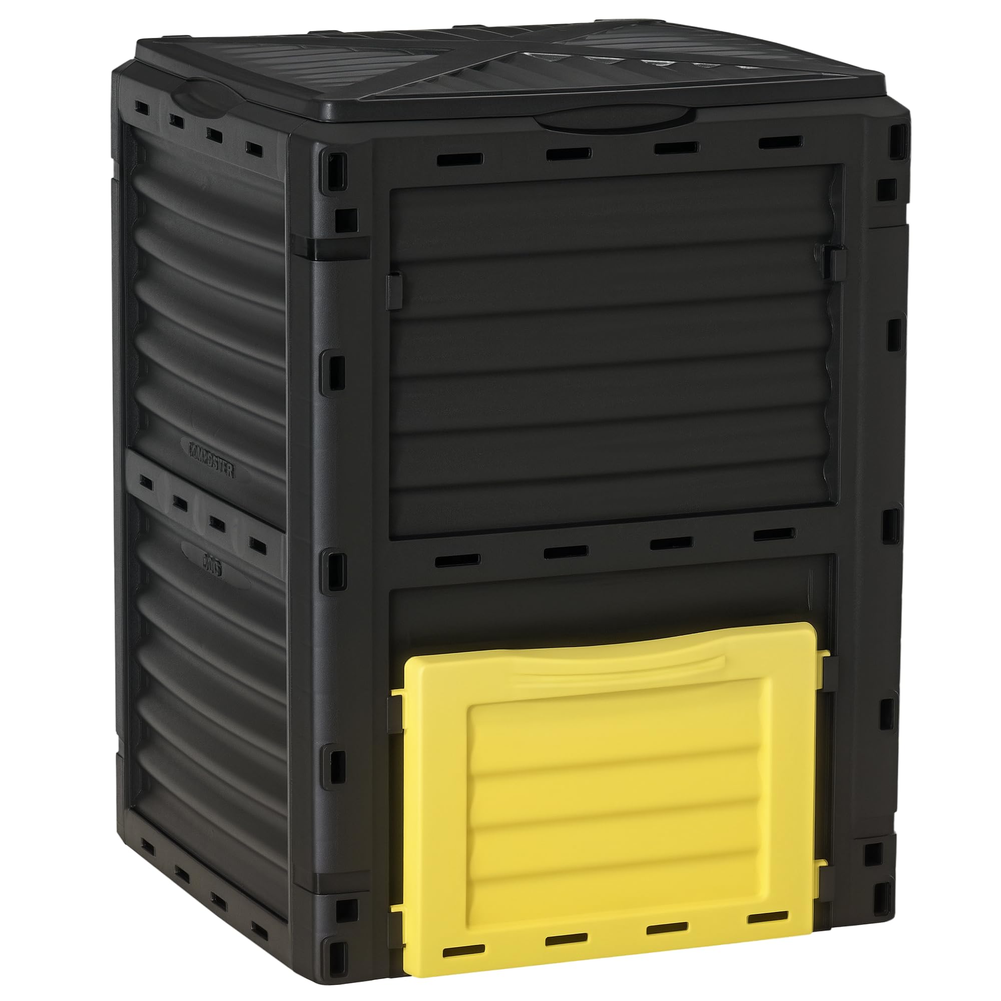 Garden Compost Bin 80 Gallon Outdoor Large Capacity Composter Fast Create Fertile