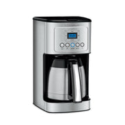 12-Cup Coffee Maker with Thermal Coffee Carafe, Stainless Steel