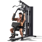 Multifunctional Home Gym Equipment, Workout Station with 154LBS Weight Stack