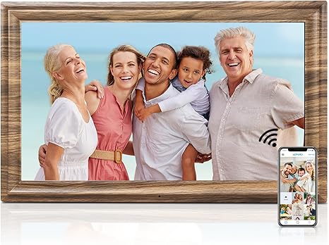 16 Inch Large Digital Picture Frame, Canupdog Digital Photo Frame