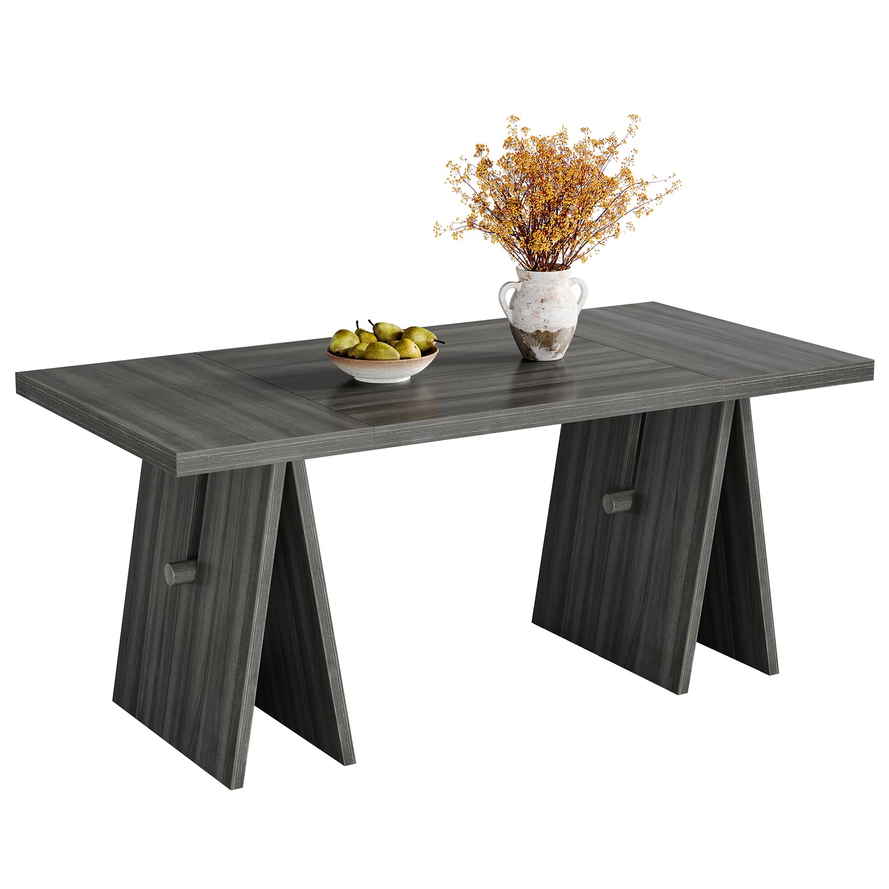 V777VE703-6 6 Piece Dining Set Contains a Rectangle Dining Room Table