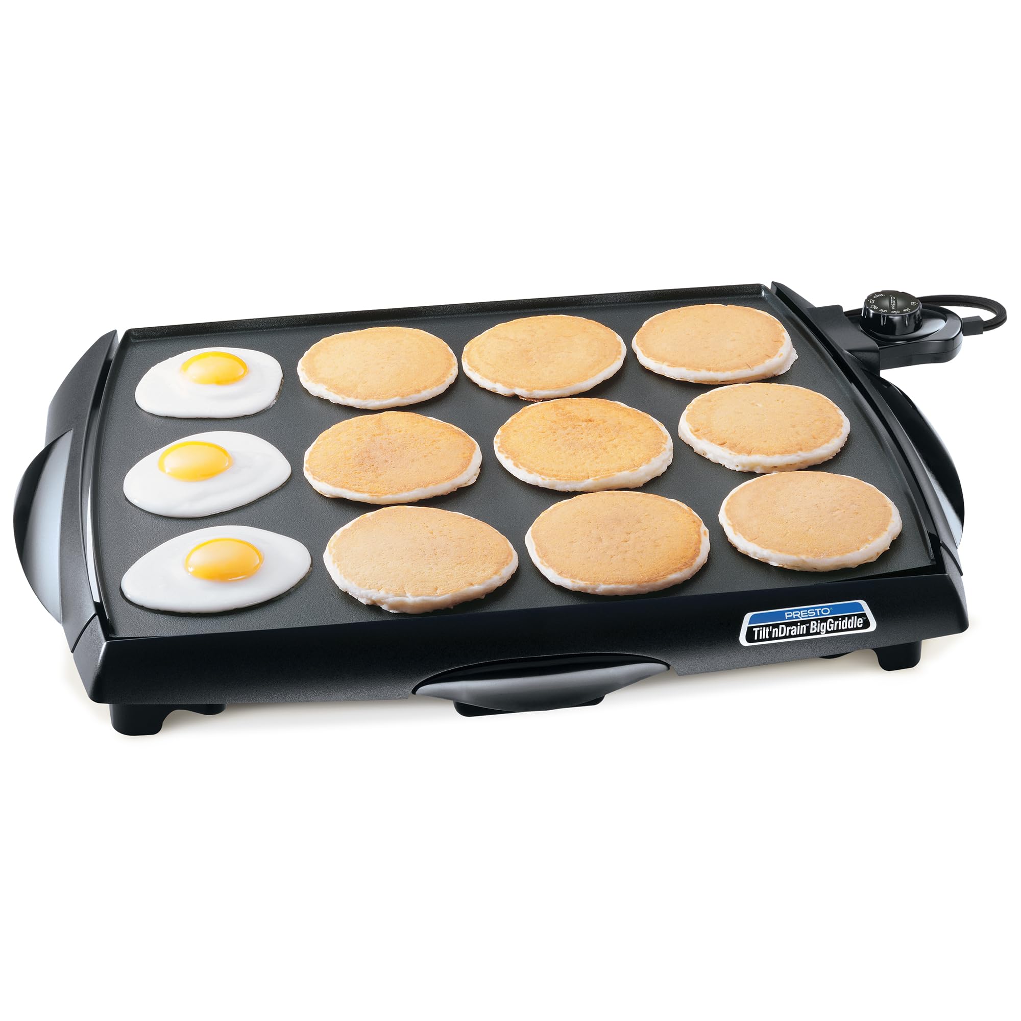 07046 Tilt 'n Drain Big Griddle Cool-Touch Electric Griddle