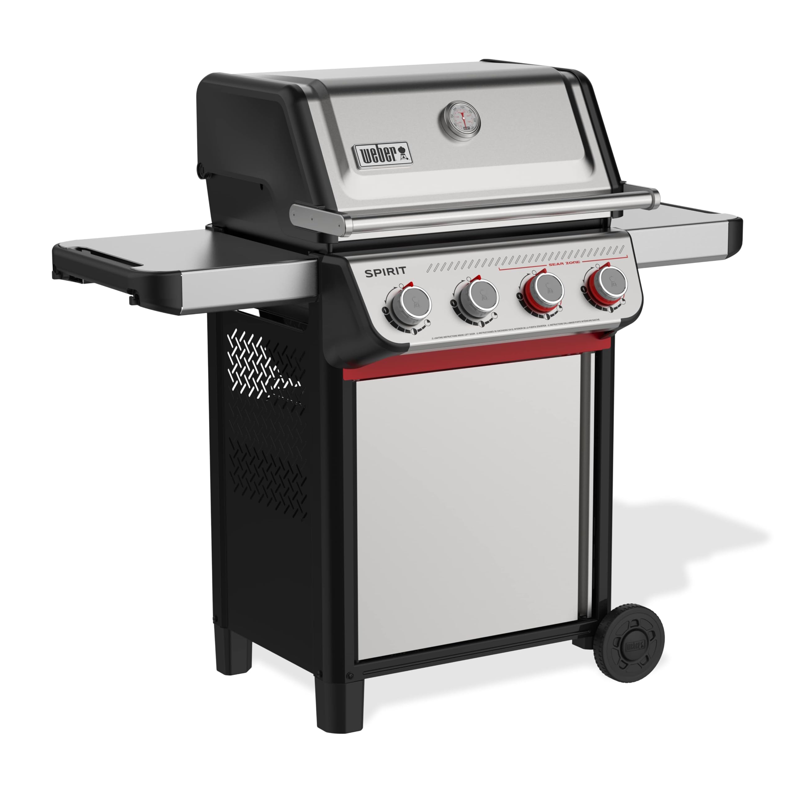 SPIRIT 4-Burner Grill S-425 Liquid Propane Stainless Steel