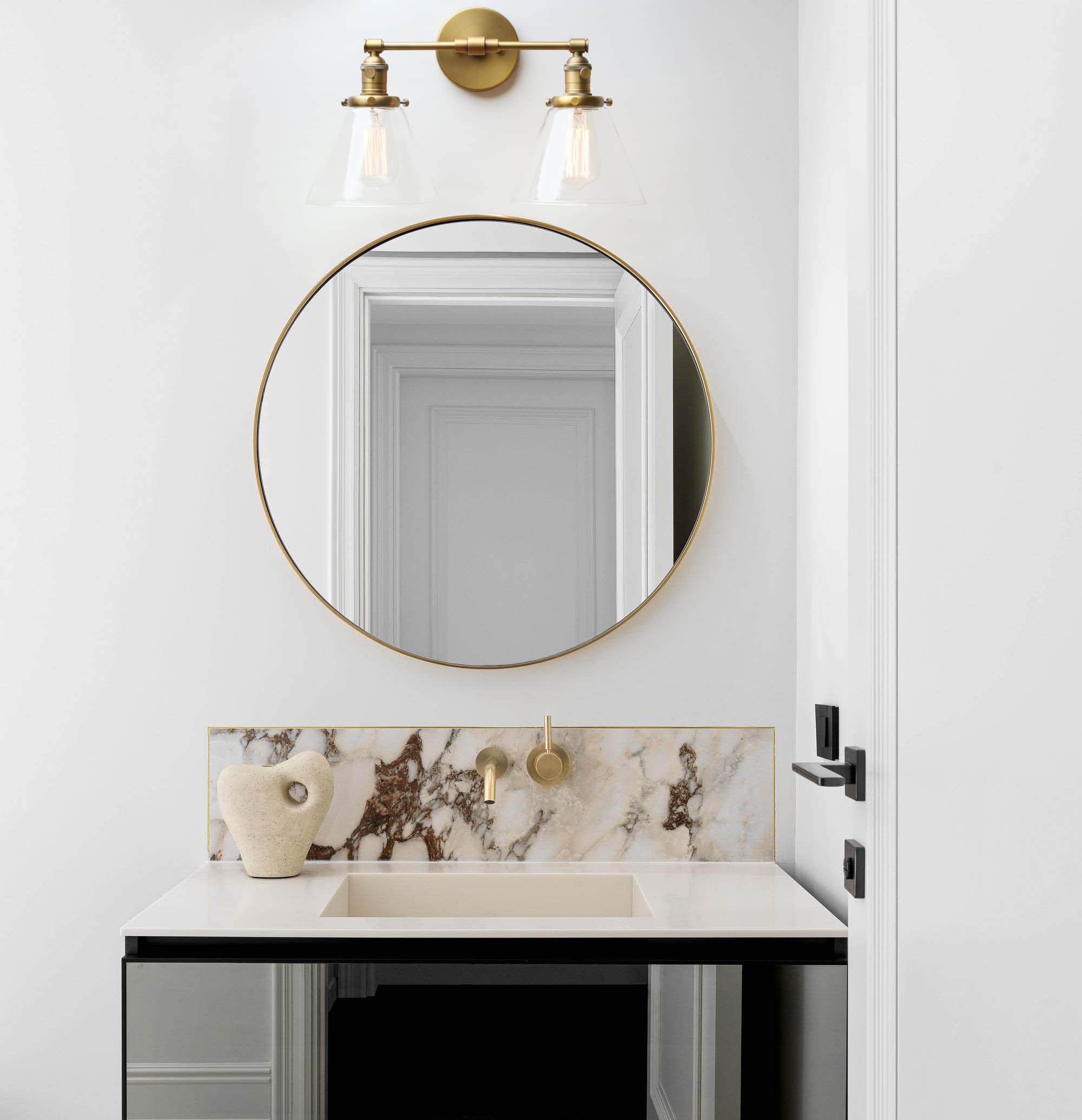 Phansthy Double Sconce Antique Industrial Wall Sconce Light with Dual 7.3 Inch Cone Canopy(Antique)