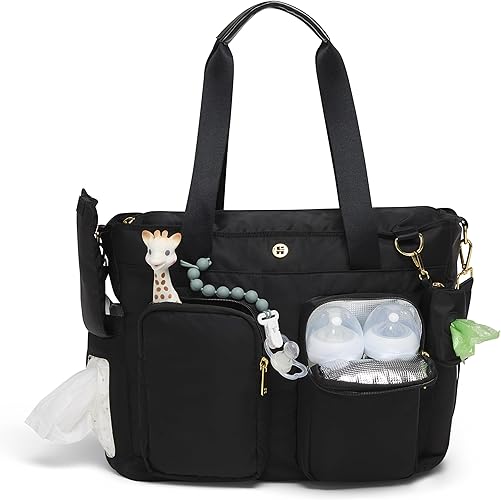 Weekender Tote Diaper Bag, Bridal Rose