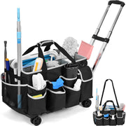 Cleaning Caddy for Cleaning Supplies Organizer Cleaning Carts