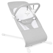 Highland Baby Bouncer | Infant | 0 – 6 Months | 3-Position Recline | Pebble Grey
