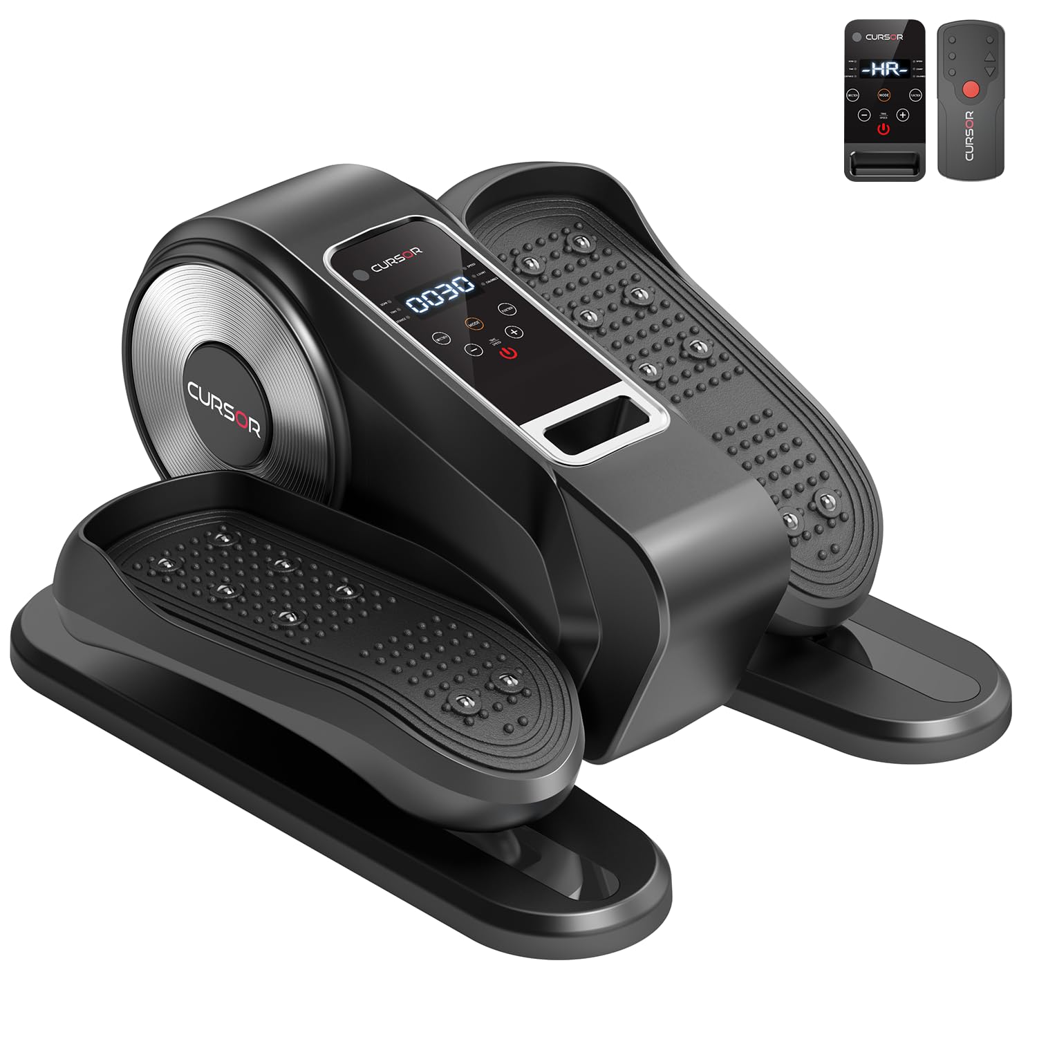 Under Desk Elliptical Machine, Electric Seated Pedal Exerciser