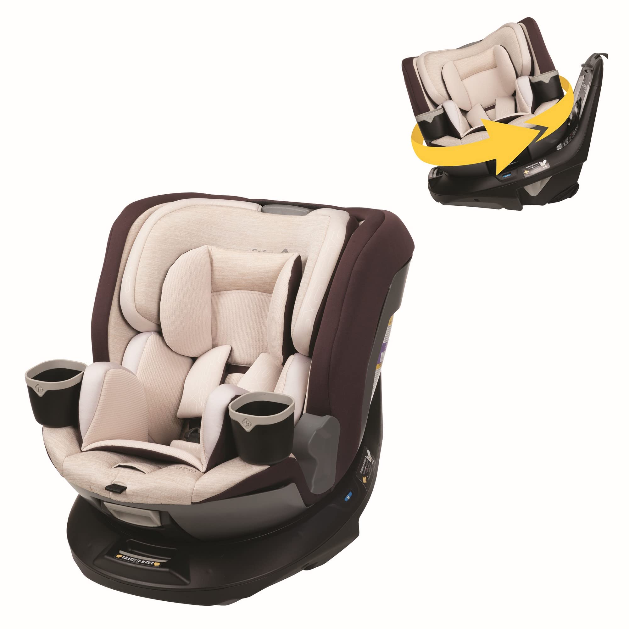 Safety 1st Turn and Go DLX 360° Rotating Convertible Car Seat in Dunes Edge