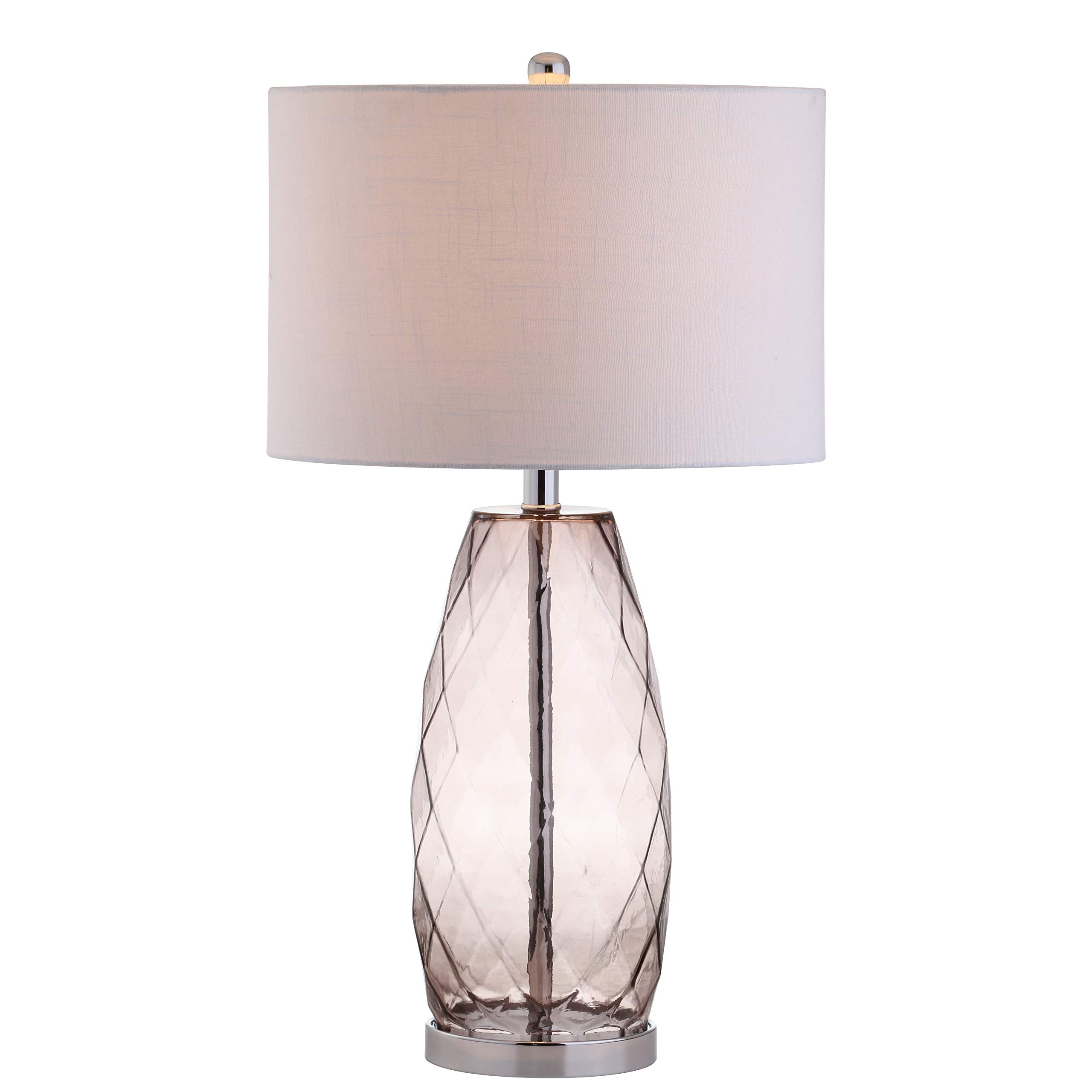 4009A Juliette 26.5" Glass/Metal LED Table Lamp Contemporary Transitional
