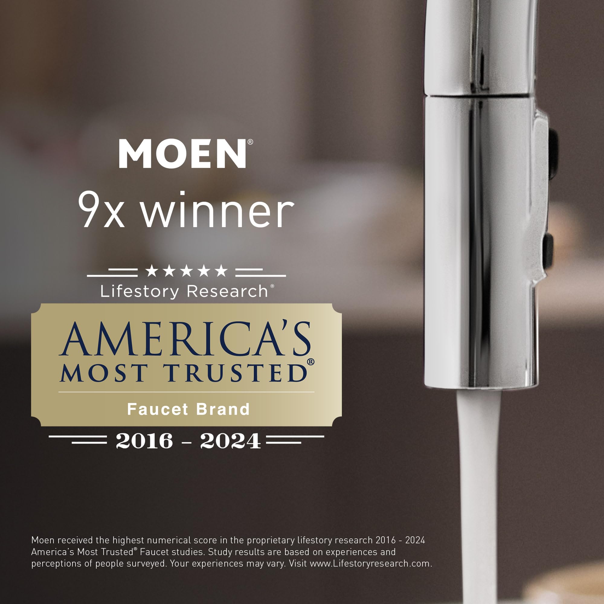 Moen 90 Degree Brushed Nickel Posi-Temp Modern Shower Trim Kit, Valve Required, TS2712BN