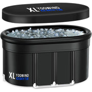 150 Gal Cold Plunge Ice Bath Tub, Large Size for Athletes Up to 6'5'' Tall