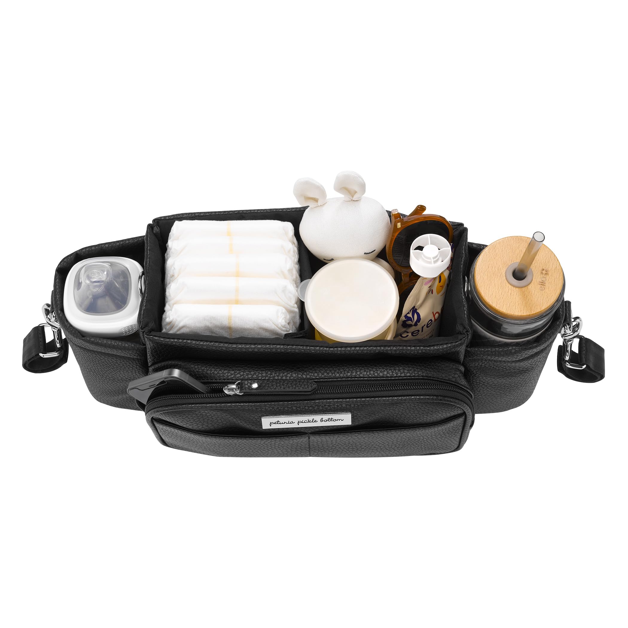 Petunia Pickle Bottom Wander Stroller Caddy Deluxe, Perfect for Organization