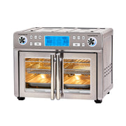 Dual Zone 360 Air Fryer Oven Combo with French Door