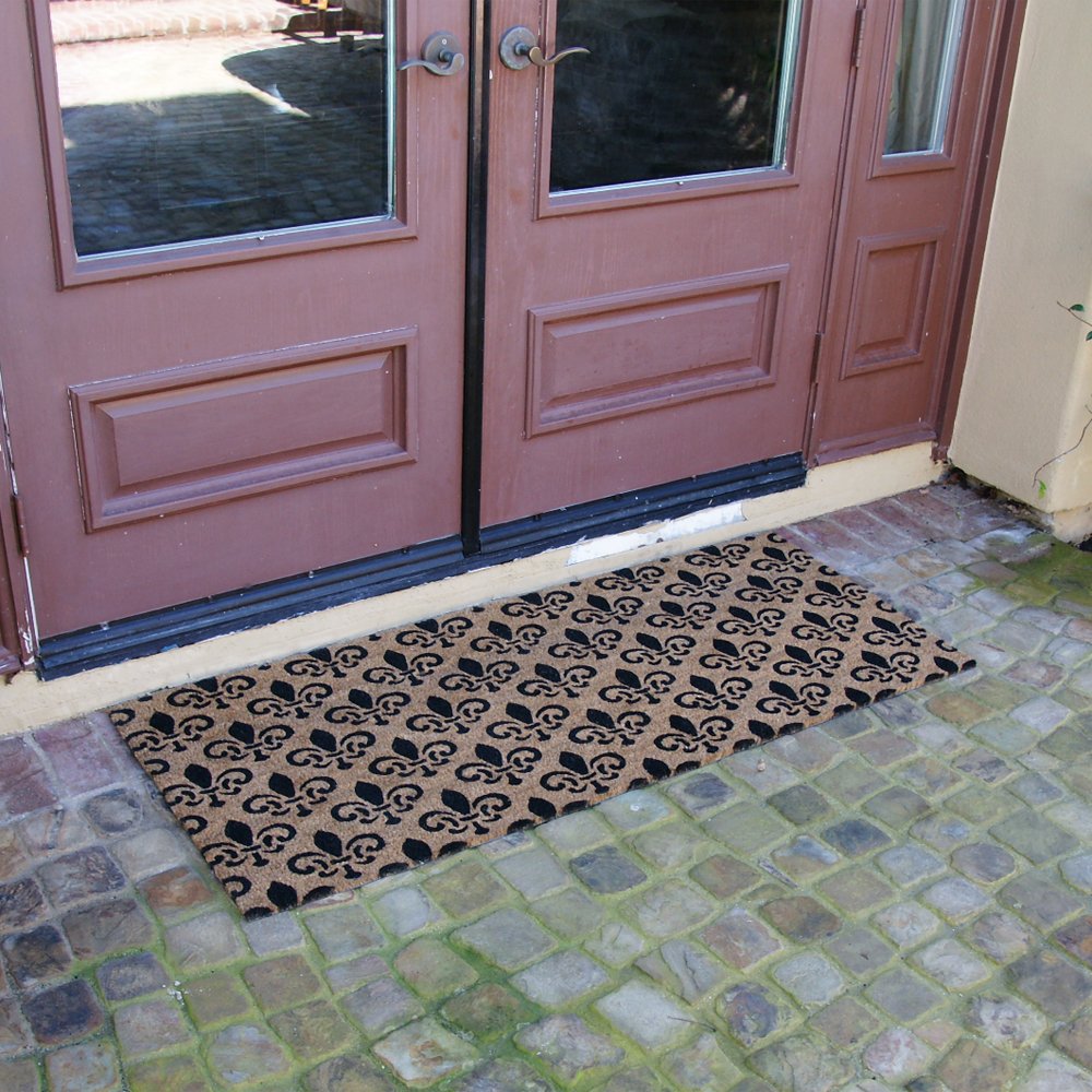 Coir Double Wide Door Mats (Set of 2), 24 x 57 (10-108-016)