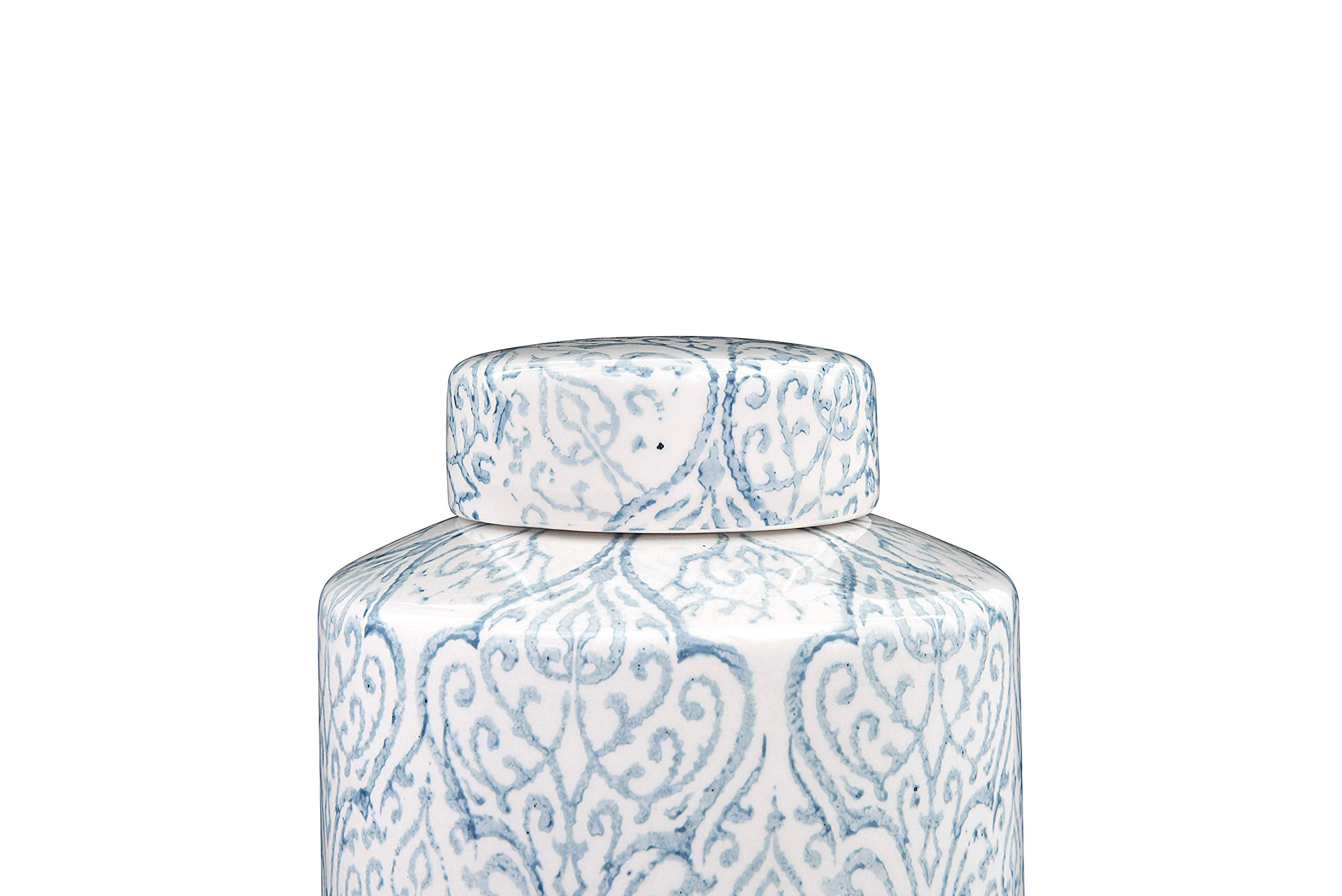 Decorative Ginger Jar with Lid