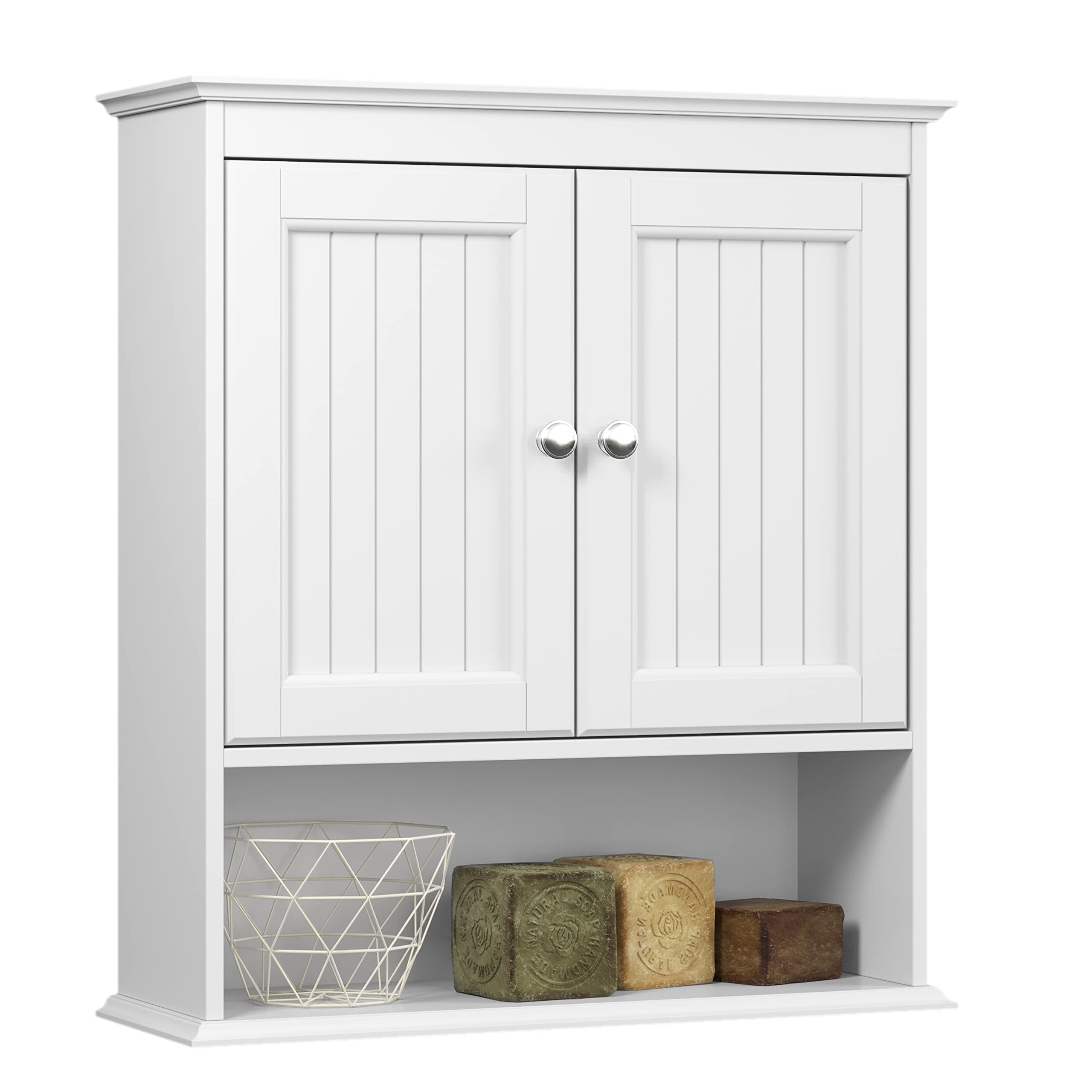 Bathroom Cabinet Wall Mounted with Doors