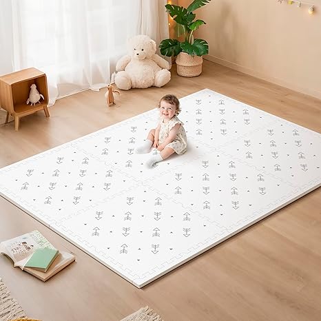Baby Foam Play Mat, PIGLOG 72x48 Crawling Mat, Floor Mats for Kids for Baby