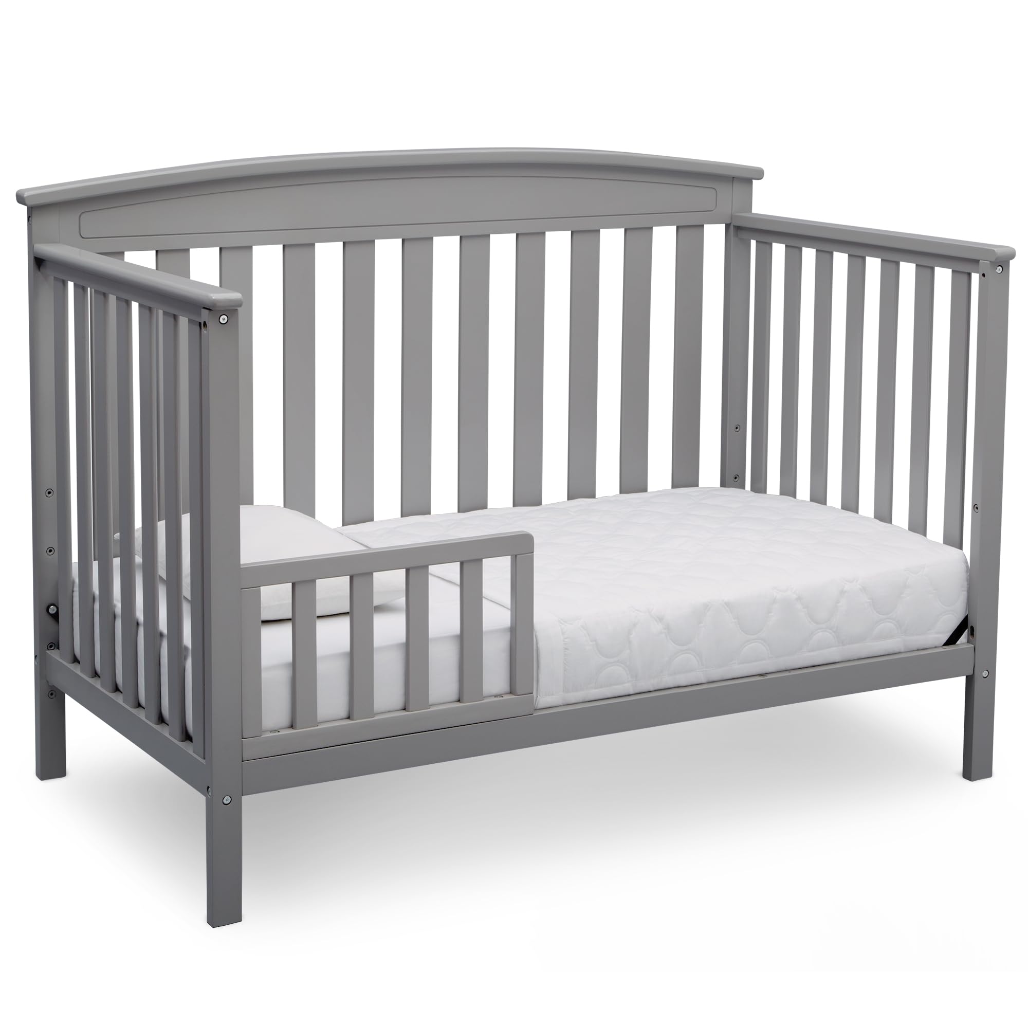 Gateway 4-in-1 Convertible Crib - Greenguard Gold Certified, Grey