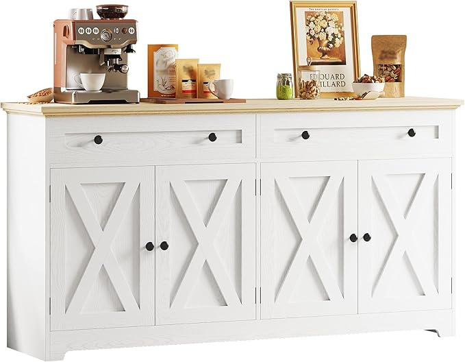 Buffet Cabinet with Storage, Sideboard Storage Cabinet