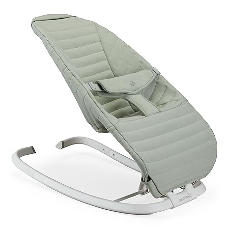 Spring Baby Bouncer and Rocker Seat, 2-in-1 Design, Portable and Lightweight