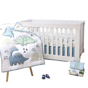 5 Piece Baby Crib Bedding Set for Boys - Newborn, Infant & Toddler Nursery Bed