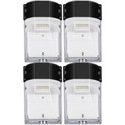 Update 30W LED Wall Pack Light with Photocell, 3450LM 5000K Daylight Dusk