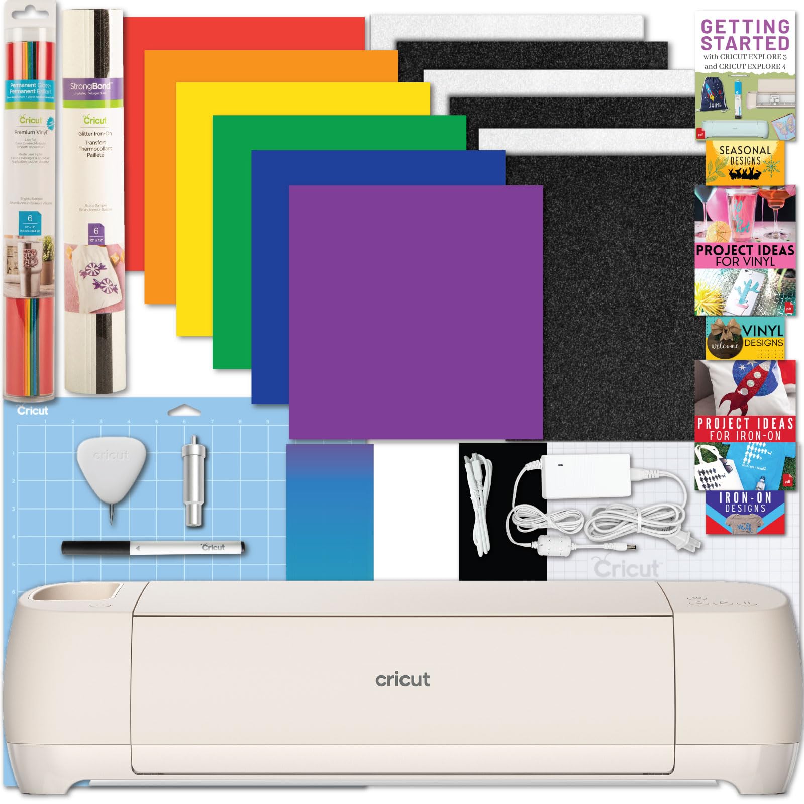 Explore 4 Machine with Vinyl and Iron-On Bundle