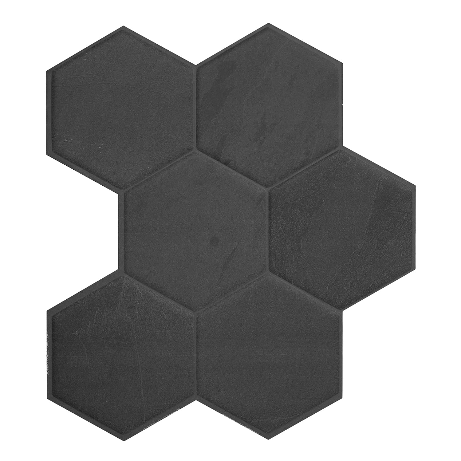 Peel and Stick Backsplash - 5 Sheets of 10.61" x 9.56" - 3D Adhesive Peel and Stick