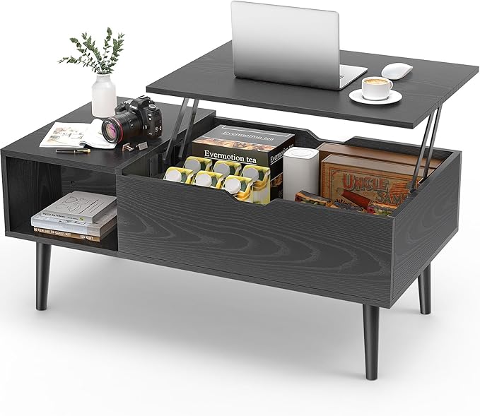 Coffee Table Black, Lift Top Coffee Tables for Living Room