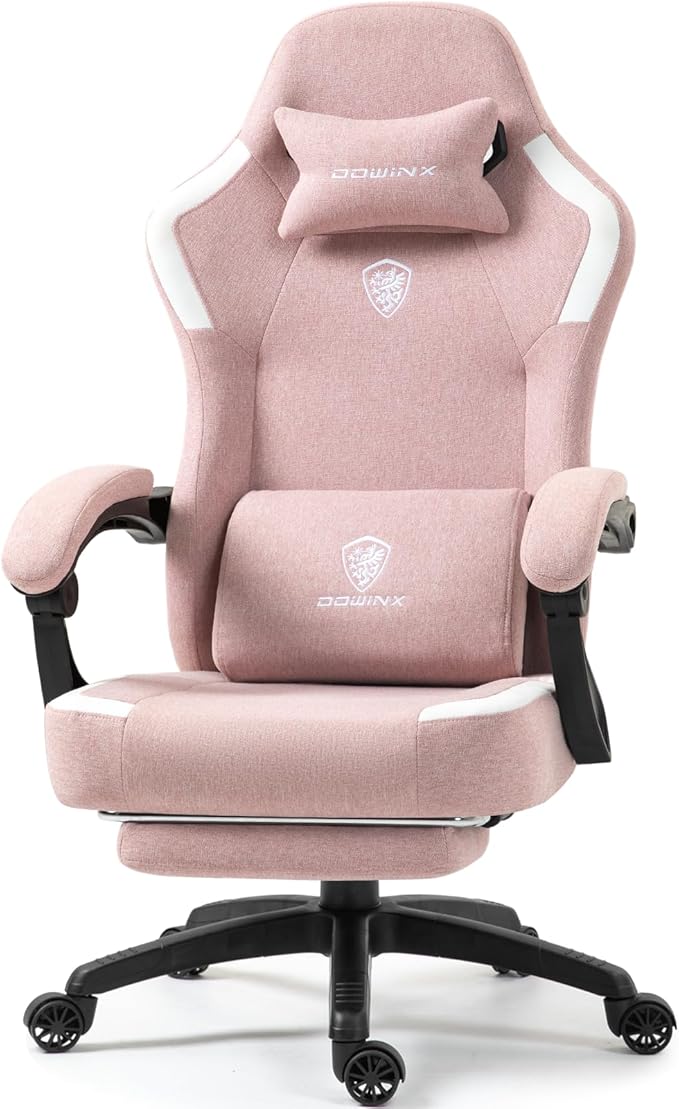 Gaming Chair with Pocket Spring Cushion,Breathable Computer Chairs