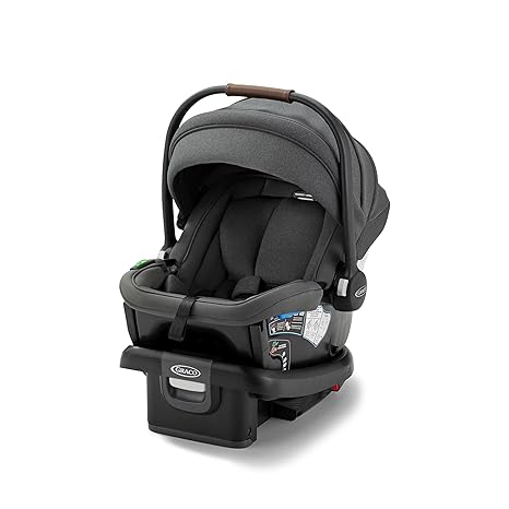 Gomax Infant Car Seat, Orchid Haze, Lightweight, Reclining Rear Facing Car Seat Installs