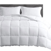 Weighted Comforter King Size (20lbs, 92x104), Extra Fluffy Oversized Blanket