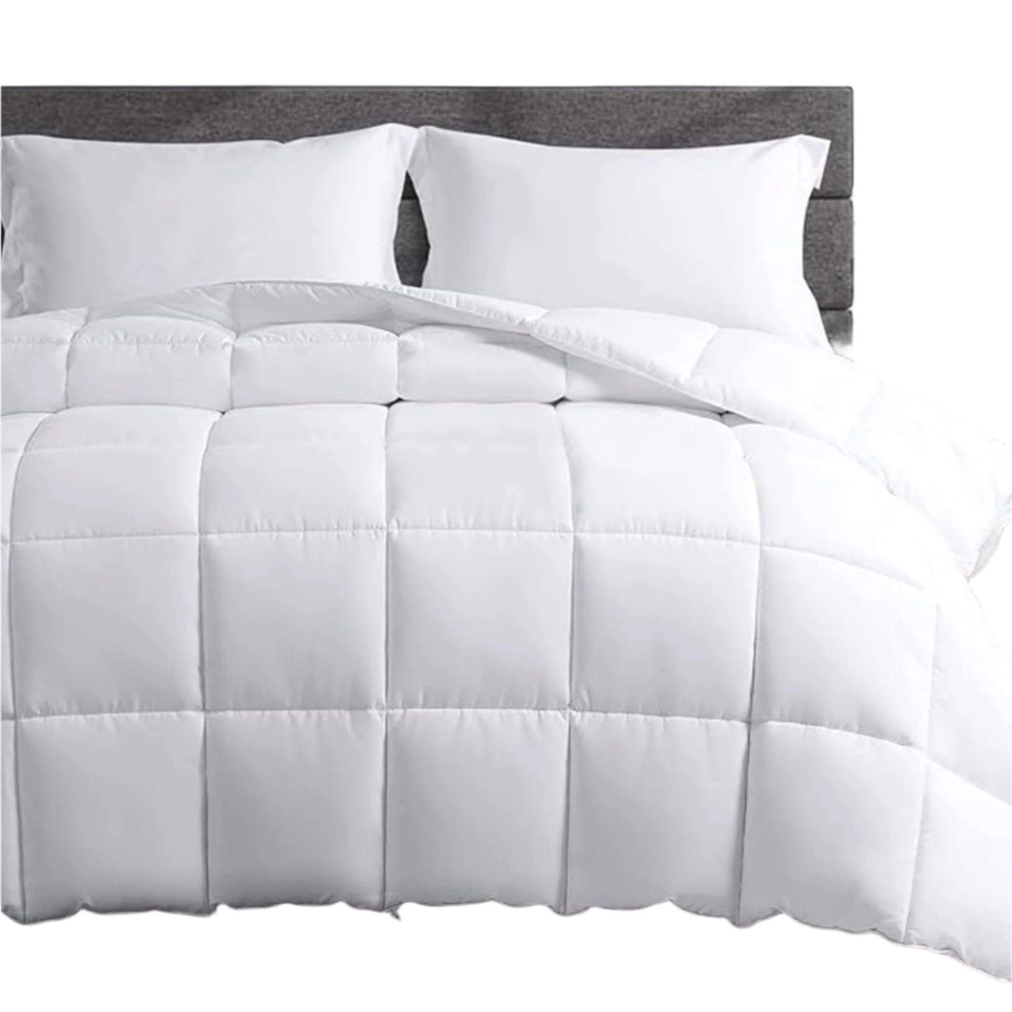 50 lbs Weighted Comforter King Size - Fluffier Fill Than Regular Weighted Blanket 50lbs