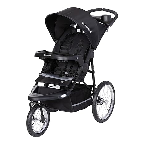 Jogging Stroller/Durable Performance Jogger with Never-Flat Tires/Built for Walking
